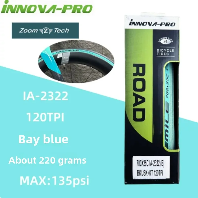 INNOVA-PRO bicycle tire 700x25C 700x28C 120TPI Kevlar anti puncture racing road bike tires ultralight folding 120 TPI 85-135 PSI - view 5