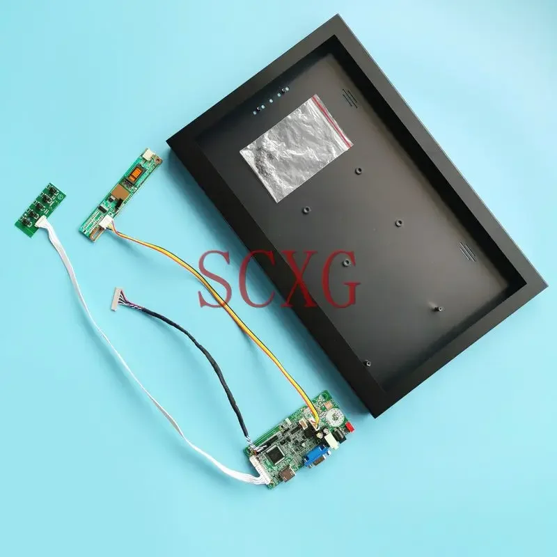 

Fit IAXG02S IAXG01 IAXG01M IAXG02H5 IAXG02C LCD Display DIY Kit 1CCFL 1024*768 LVDS 20-Pin 58C Controller Board+Metal Case 12.1"