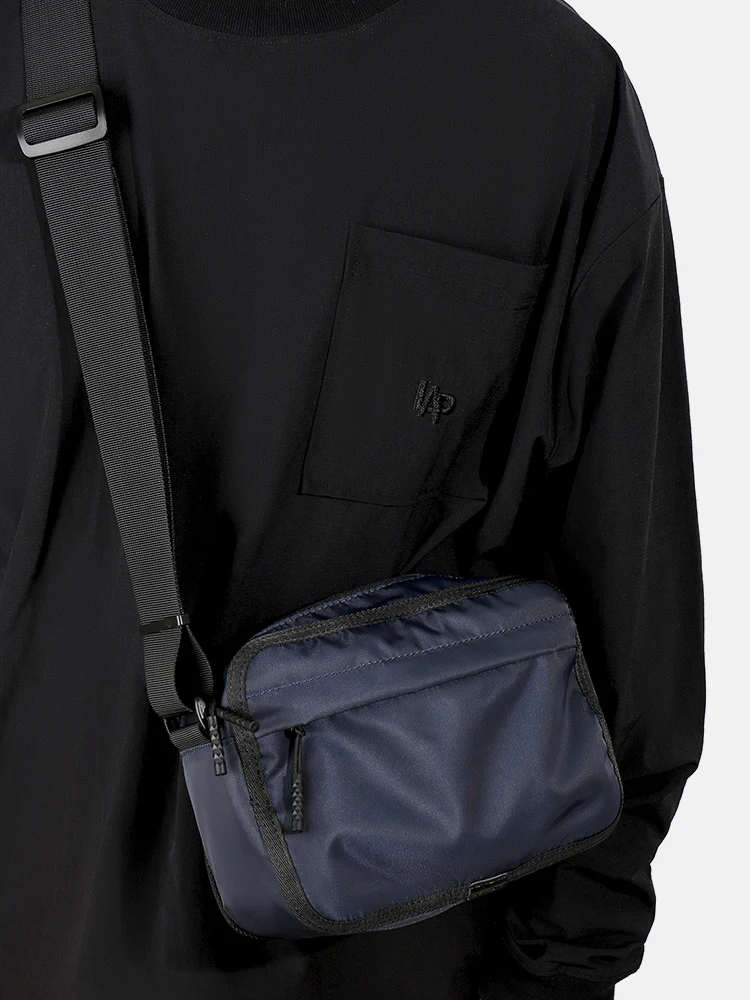 Japanese Style Casual Shoulder Bag Nylon Cloth Crossbody Bag Waterproof Unisex Mobile Phone Backpack Durable Fashion Waist Pack