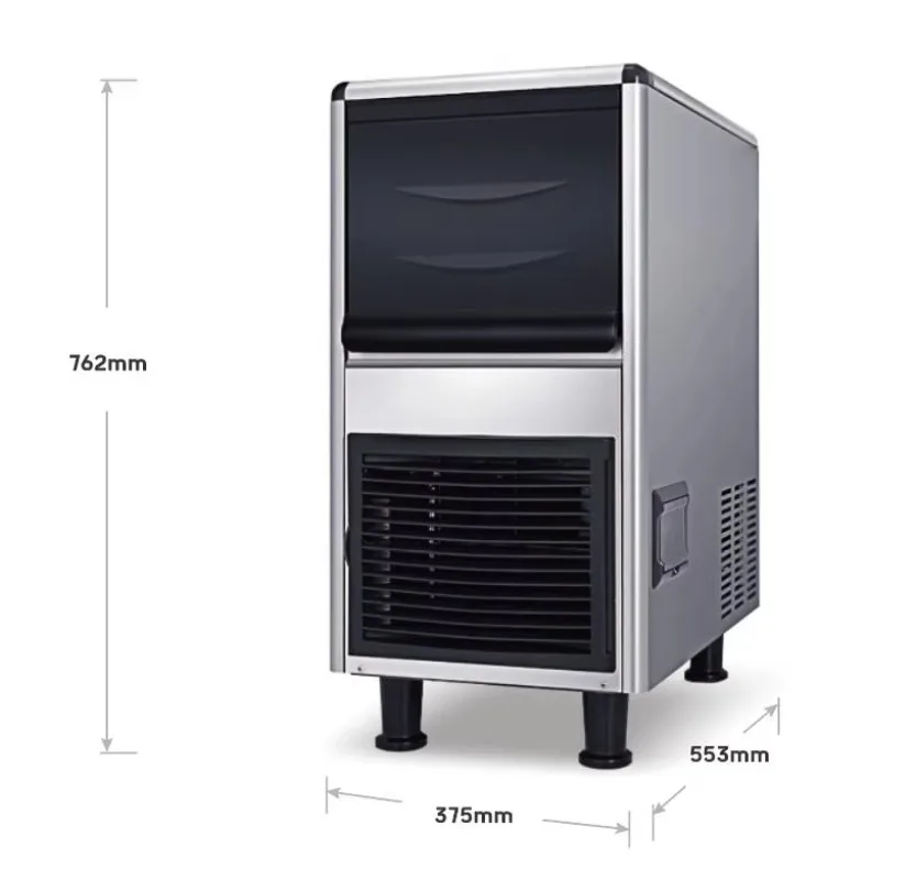 Customized Commercial Use Granular/Nugget/Crushed Snow Ice Maker Machine for Food