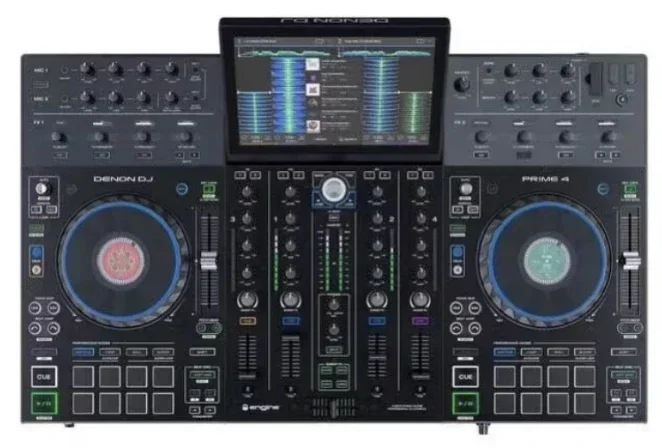 for SUMMER SALES With Confidence New 4 4-Deck Standalone DJ Controller System w 10