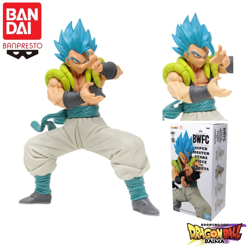 

In Stock 100% Original Bandai Bwfc Sculptor Edition Gogeta Super Saiyan Blue 01 and 02 Colors Variant Anime Figure Collectible