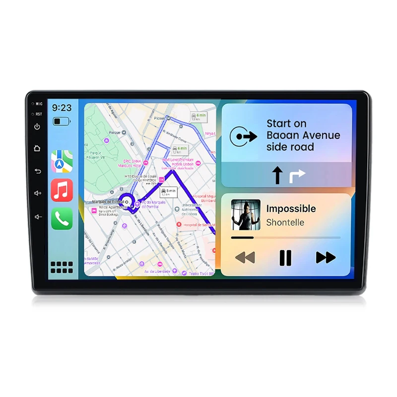 Junsun Android-Radio für Fiat Ducato Peugeot Boxer 2 Citroen Jumper 2 2006-2023 CarPlay Auto-Stereoanlage Intelligentes GPS SWC BT 4G