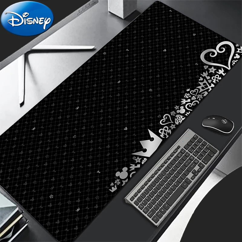 

Mouse Pad Anime Gaming Accessories Mousepad Gamer PC Computer K-kingdom Hearts Keyboard Pad Black And White Desktop Mat Varmilo