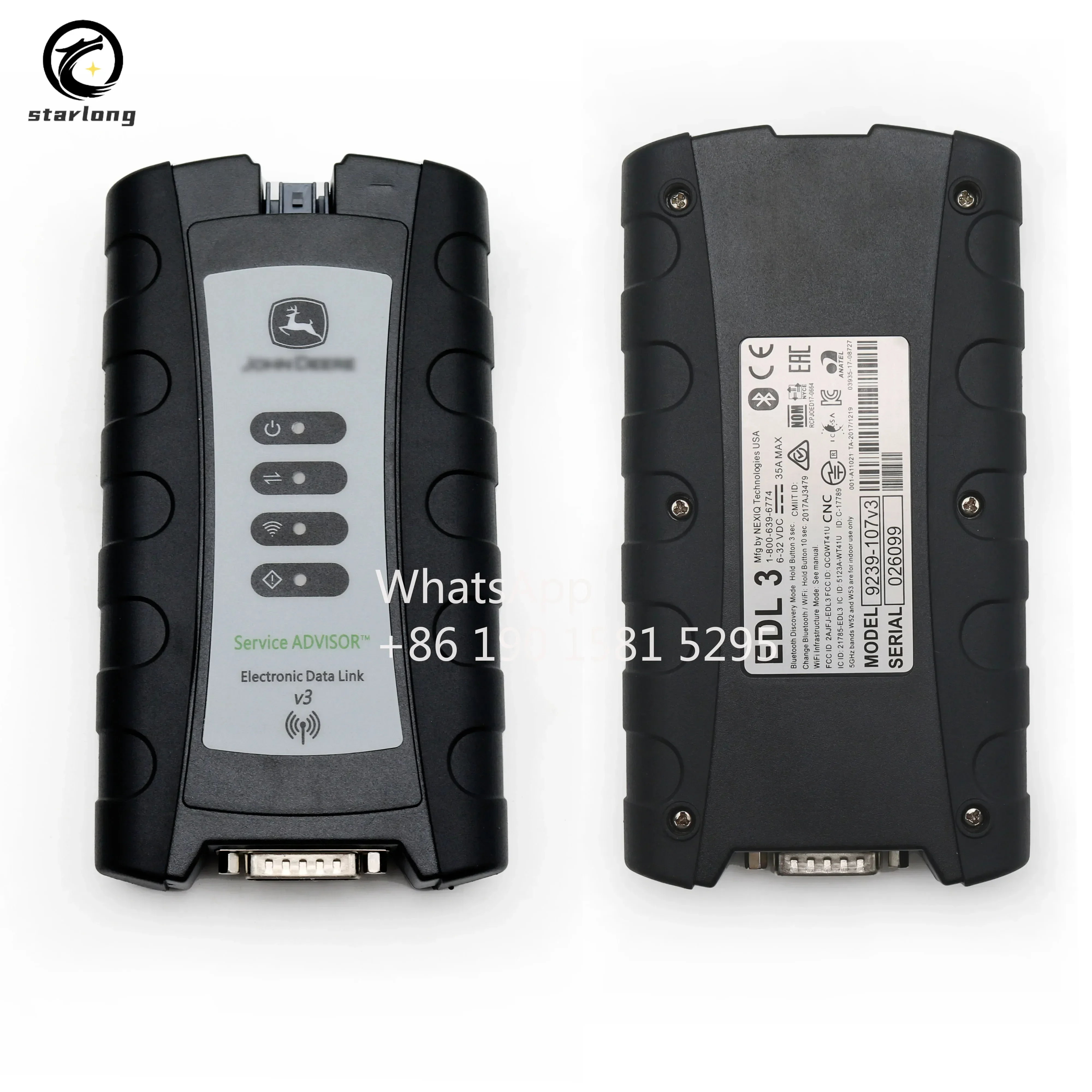 For john deere diagnostic tool EDL V3 Electronic Data Link Agriculture Tractor Construction Diagnostic Tool For JOHN DEE