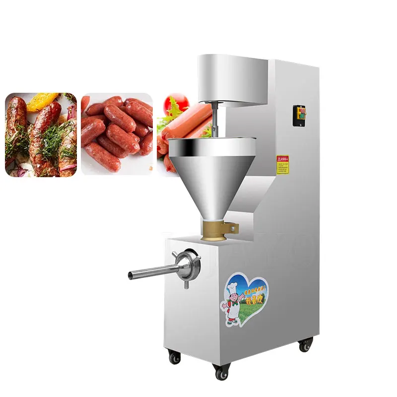 

Electric Stainless Steel Sausage Meat Extruder Commercial Automatic Sausage Stuffer Sausage Filling Machine