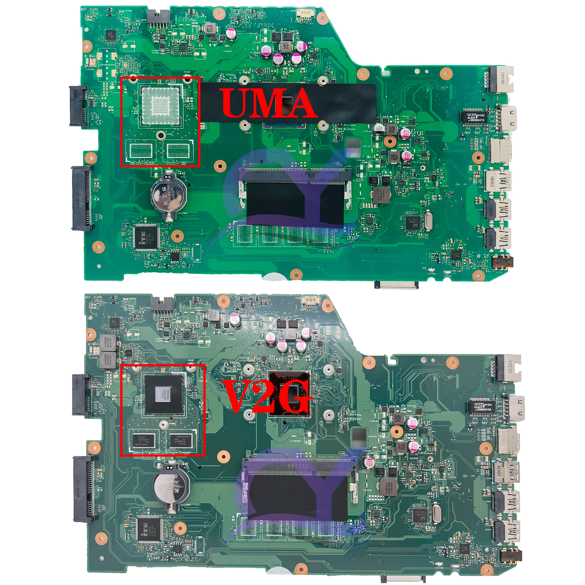 X751MA Mainboard Für ASUS X751MD K751M K751MA R752M R752MA X751MJ Laptop Motherboard N2940 N3540 CPU V1G UMA 100% Funktioniert Gut