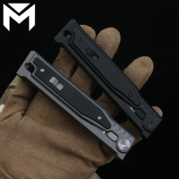 RE-L Knife Large size Aluminum Alloy Handle Camping EDC Multi functional Tool Outdoor Knives D2 Steel Tactical Knife