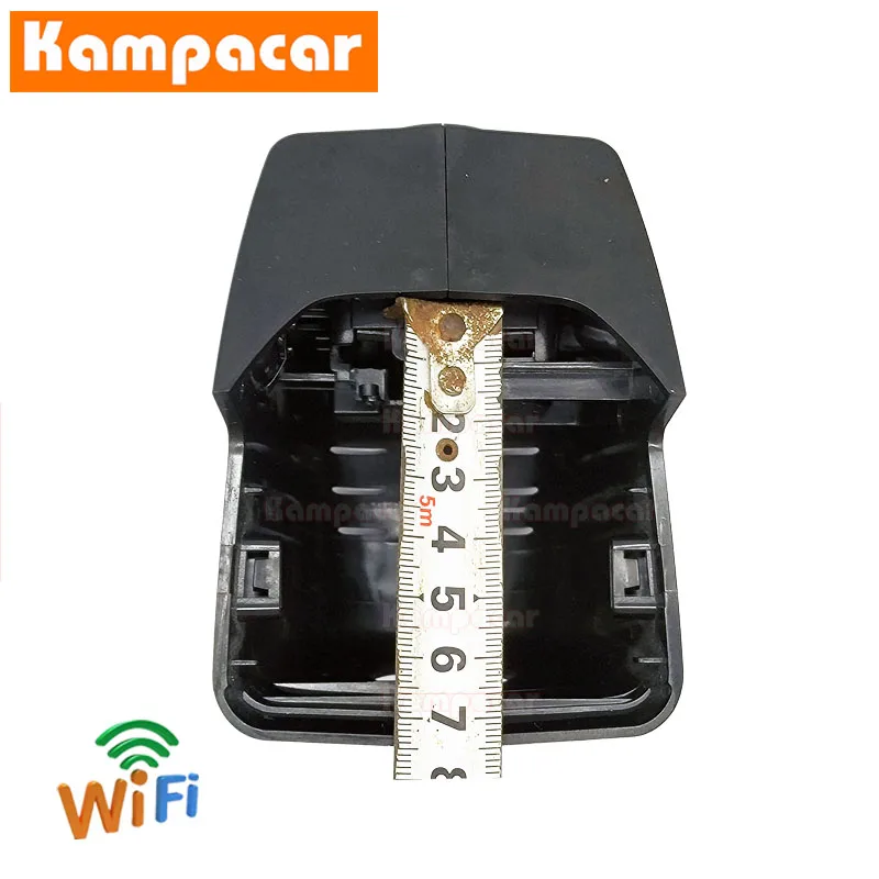 Kampacar VW23-1K 1080P واي فاي داش كام جهاز تسجيل فيديو رقمي للسيارات كاميرا ل Volkswagen 76.5 مللي متر VW Lamando الطبعة العلوية 2018-2024 10% سيارات داشكام