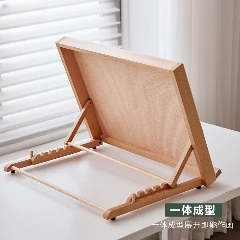 

Shuangfeng Drawing Board Rack Desktop Table Easel Drawing Board Art Student Sketching Studio Watercolor Gouache Oil Easel