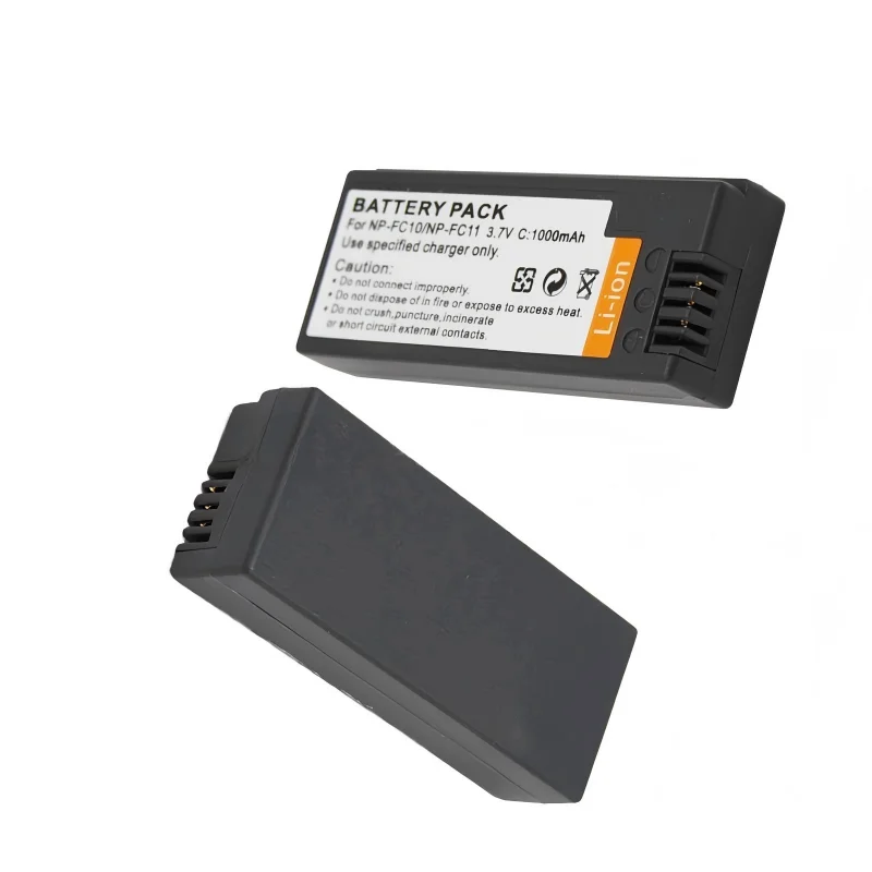 NP-FC10 NP-FC11 Camera Battery 3.7V 1000mAh for SONY DSC- F77 F77E F77A FX77 P2 P3 P5 P7 P8 P8E P8S P8L P8R P9 P10 P10E+ Charger