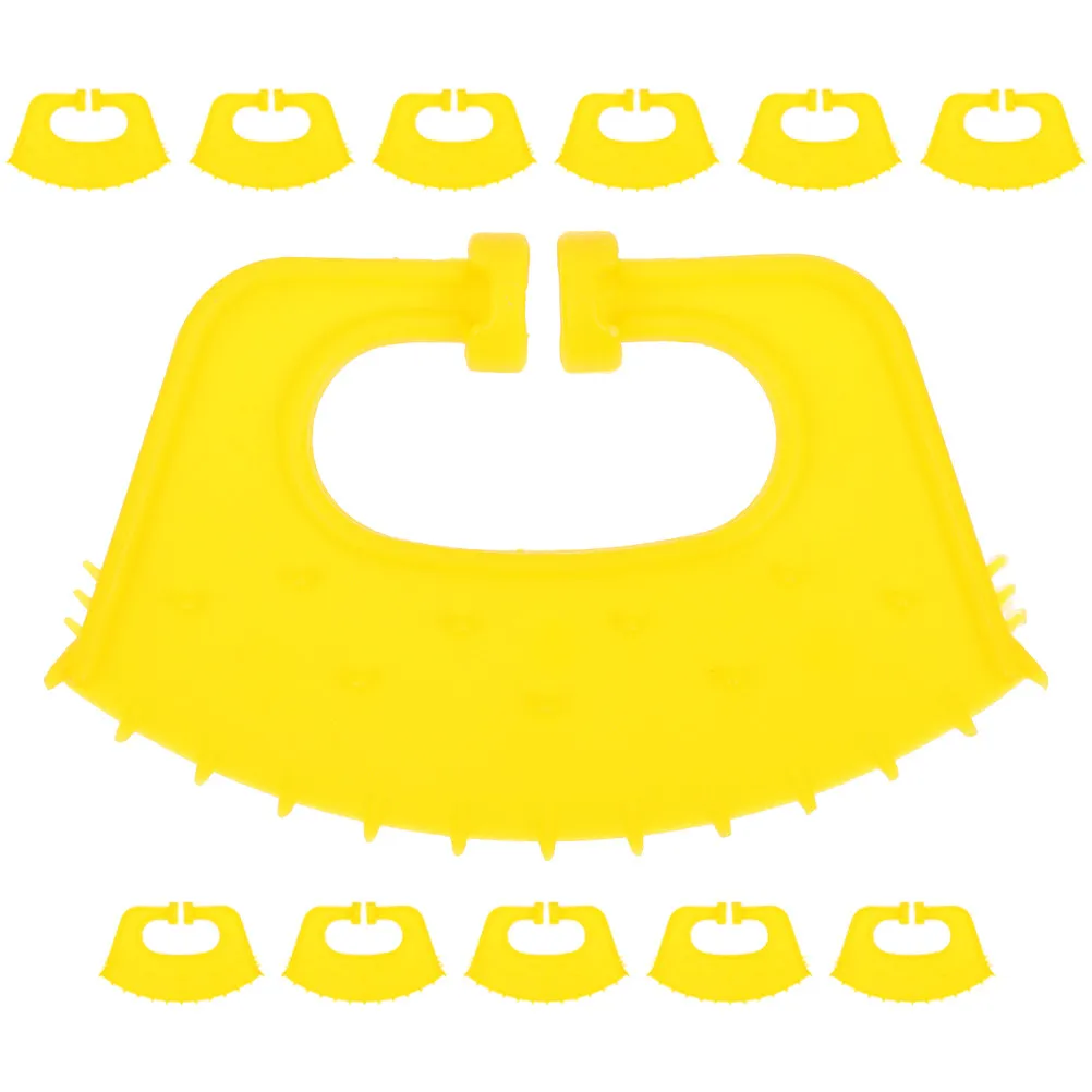 12Pcs Calf Nose Thorn Cow Weaner Plastic Nose Ring Cattle Livestock Farm Weaning Device Milking Stop Calf Weaner