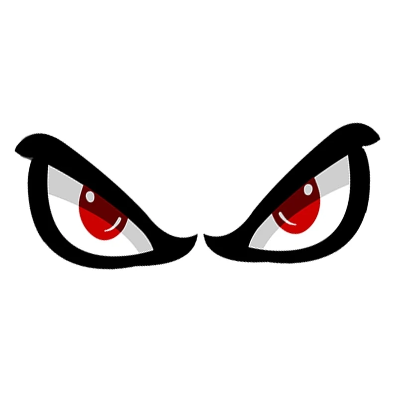 

13cm X 3.25cm Aufkleber No Fear Augen Eyes Stickers Auto Moto Fahrrad Motorrad Racing Waterproof Car Sticker Styling