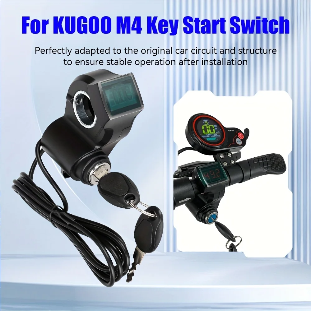 

[Ключ замка KUGOO] KUGOO M4/M4 PRO, цилиндр электрического скутера, стартер, электрический замок, ключ, ключ замка | Запасные части для Sco