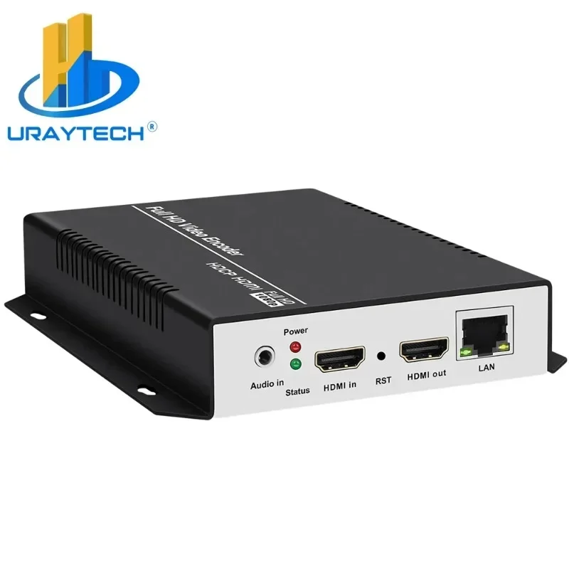 URay HEVC HDMI Video Audio IPTV Encoder H.265 H.264 Live Broadcast RTMP Encoder HDMI To RTMP RTSP HLS UDP