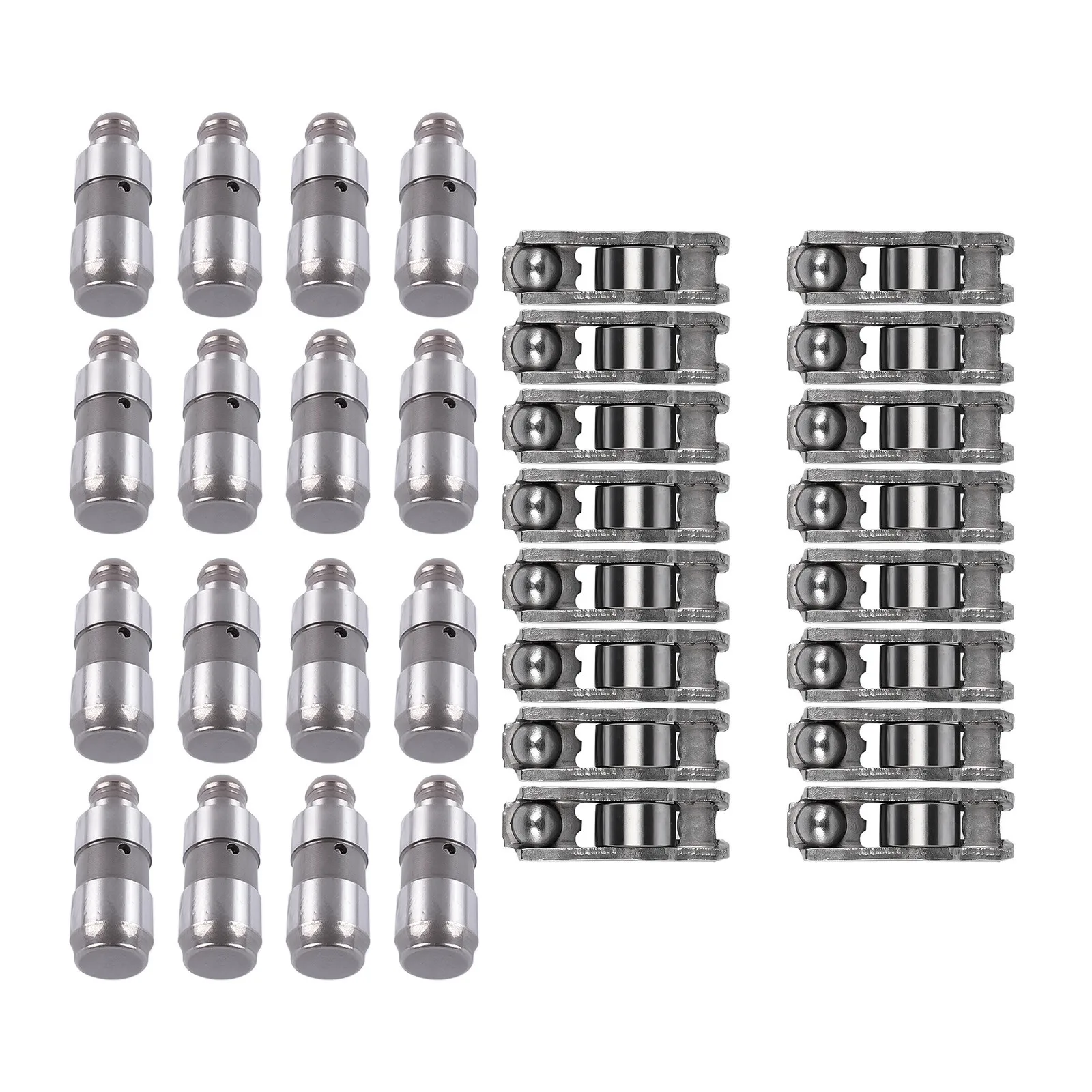 AP01 16x Hydraulic Lifters + 16x Rocker Arms for Mazda 3 6 CX-3 CX-5 CX-30 MX-5 12-24 P301-12-100, P30112100, PE01-12-130, PE0112130