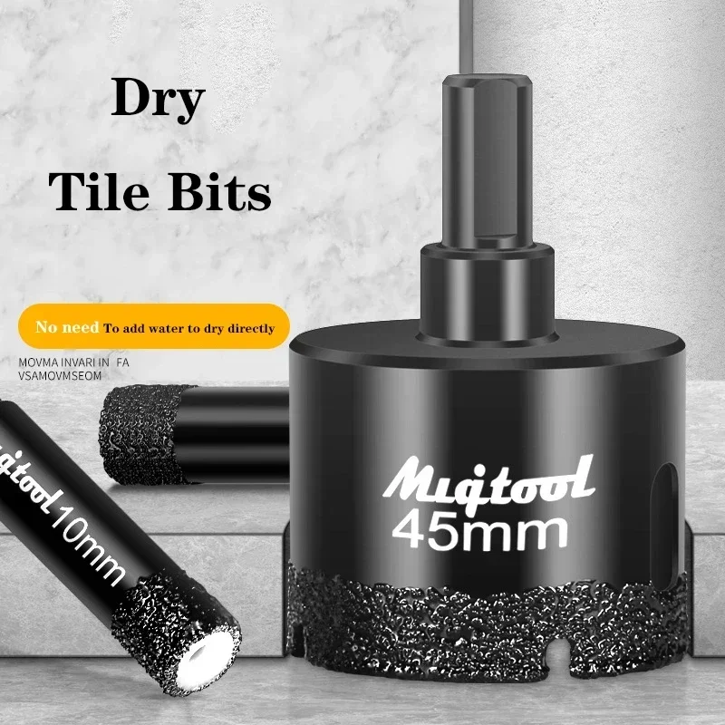 

Мраморный инструмент для сухого сверления, 6-35 мм керамическая плитка гранит, керамическая плитка, керамическая плитка, Паяные сверла для сухого сверления