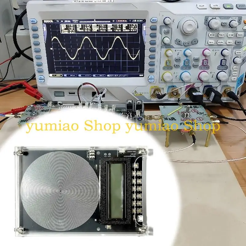 

587B 7.83Hz Schumann Waves Resonance Generator Low Frequency Sound Resonator 0.01Hz-100000Hz Adjustable Generator