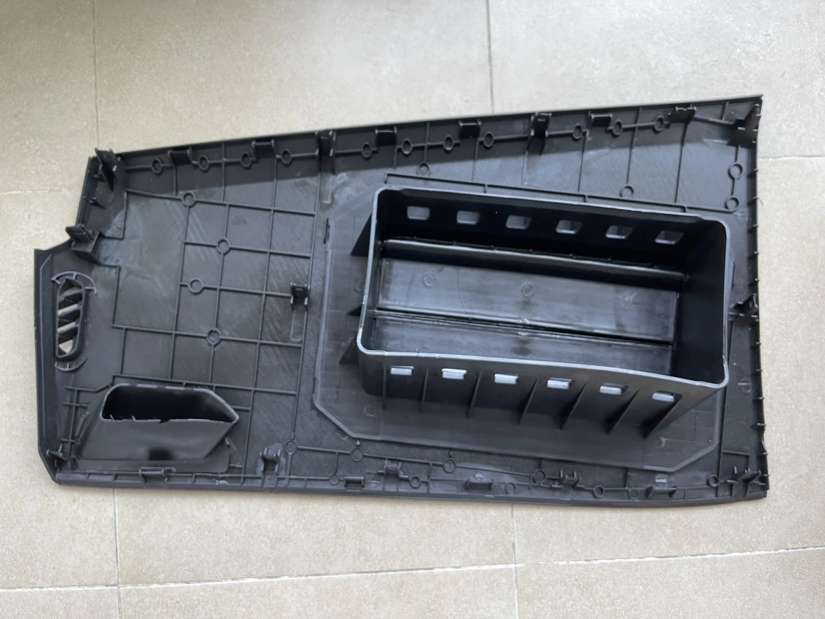 1 قطعة أسود/رمادي اللون البلاستيك مقعد الركاب غطاء لوحة القيادة لوحة الطيار أو الغطاء الرئيسي لسيارة يابانية H 9th Civ ic 2012-2016 #3