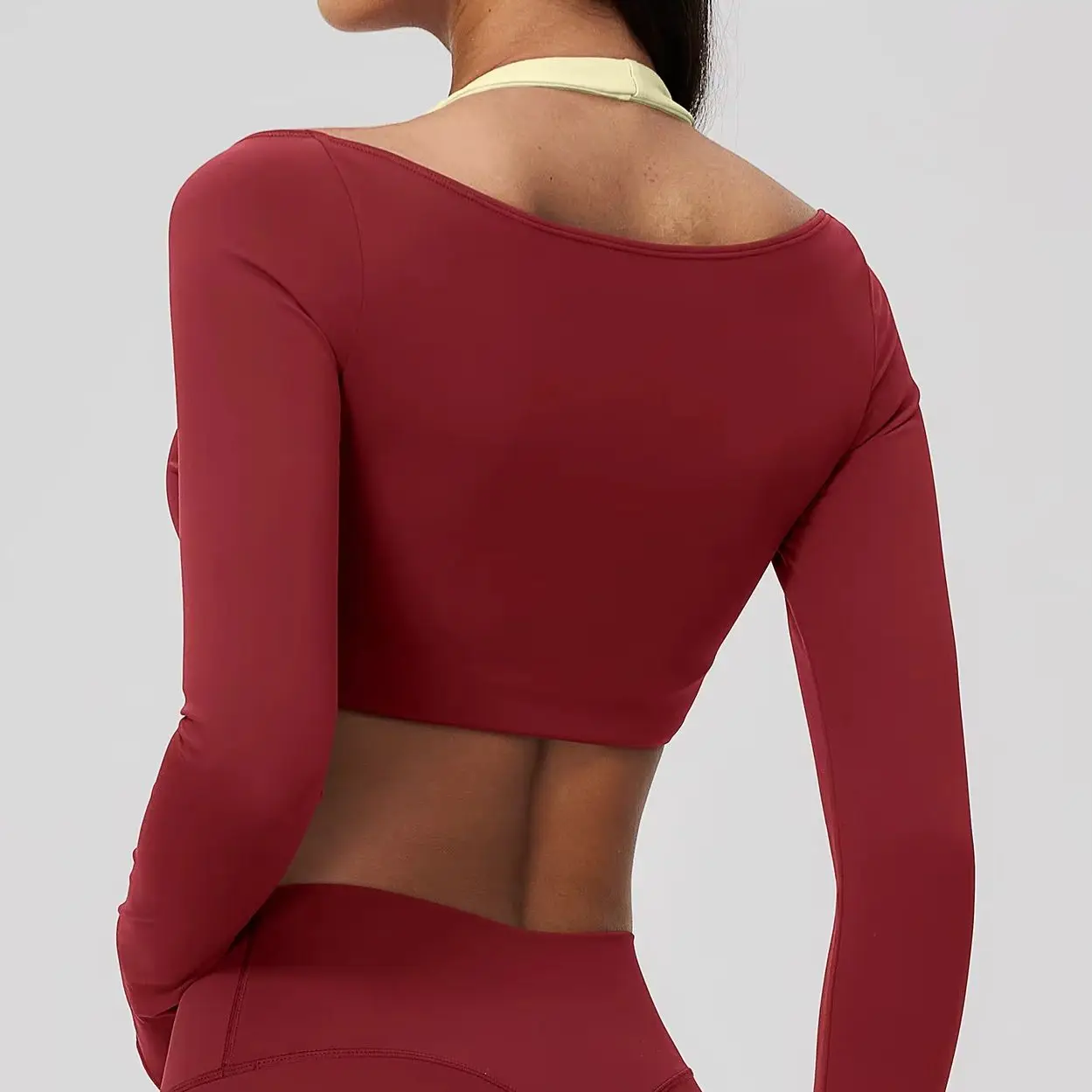 New Breathable Sport Shirt Top Women Running Gym Fitness T-shirt Long sleeved Yoga Shirt Female Push Up Workout Single Piece Top