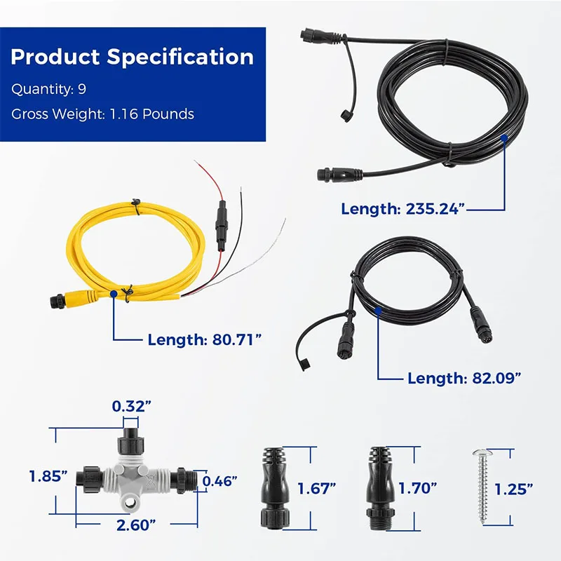 Immagine 7: 010-11442-00 Kit di avviamento Nmea 2000, che sostituisce il kit di avviamento richiesto per la rete Nmea 2000