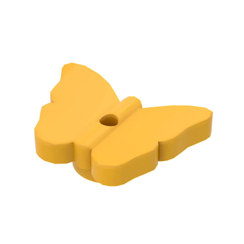 10Pcs MOC Parts 95828 Butterfly Compatible Bricks DIY Assmble Building Blocks Particle Kid Puzzle Brain Toy Gift