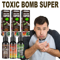 30ml Fart Gag Spray Prank Joke Plastic Spray Can Stink for Adults Kids Terrible Stinky Fart Spray Non Toxic Halloween Funny Toys