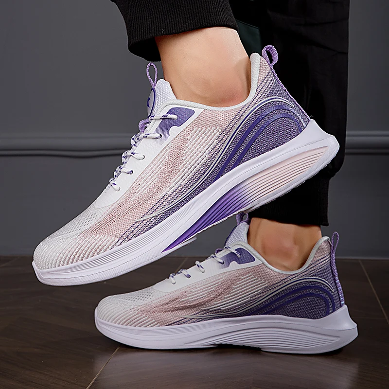 

Women's Running Shoes Mesh Lightweight Breathable Anti-slip Air Mesh Casual Shoes Women Outdoor Soft Lace-up Sports Shoes Women