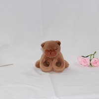 Brown Kapibala Doll Capibara Cute Ornaments Plush Bobies Goods Back Home Store Kawaii My Melody Stitch Kiki Christmas Jeans Toys
