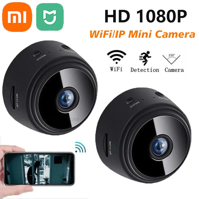 

Xiaomi Mijia A9 Mini Camera Wifi 1080P HD Wireless Security Monitor For Home Night Version Video Remote Intelligent Camcorders