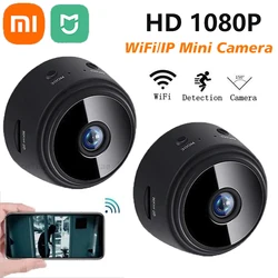 Xiaomi Mijia A9 Mini cámara Wifi 1080P HD Monitor de seguridad inalámbrico para el hogar VERSIÓN NOCTURNA Video remoto videocámaras inteligentes