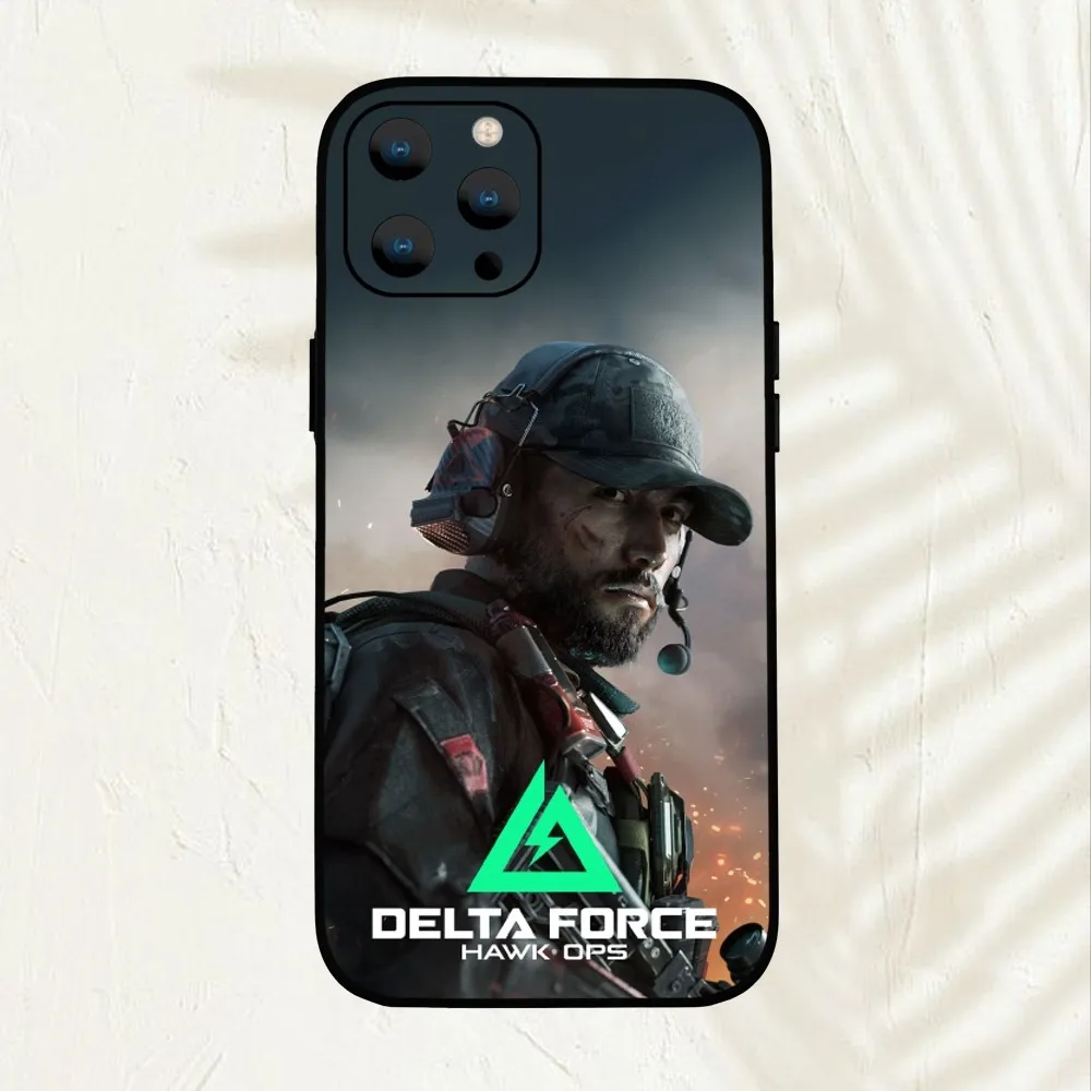 Game D-Delta Force Hawk Ops  Phone Case  For Samsung Galaxy S24 S23 S22 S21 S20 Ultra Plus S20FE FE Cover