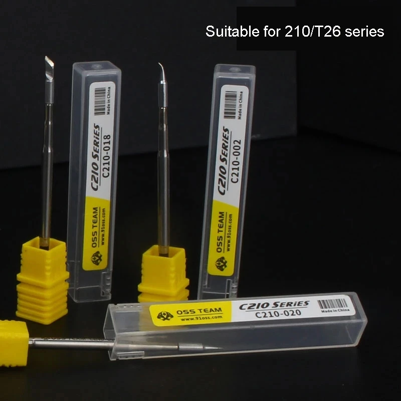 

Универсальное паяльное жало OSS C210, высокое качество, совместимое с паяльной станцией Sugon T26, инструменты с ручками