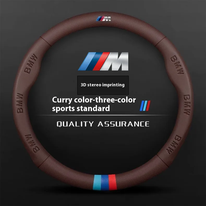 Car Anti-Slip Ventilate Steering Wheel Cover For BMW M M3 M4 M5 E36 E39 E46 E60 E90 E91 F10 F15 F20 F25 F30 G20 G30 X1 X3 X5 X7