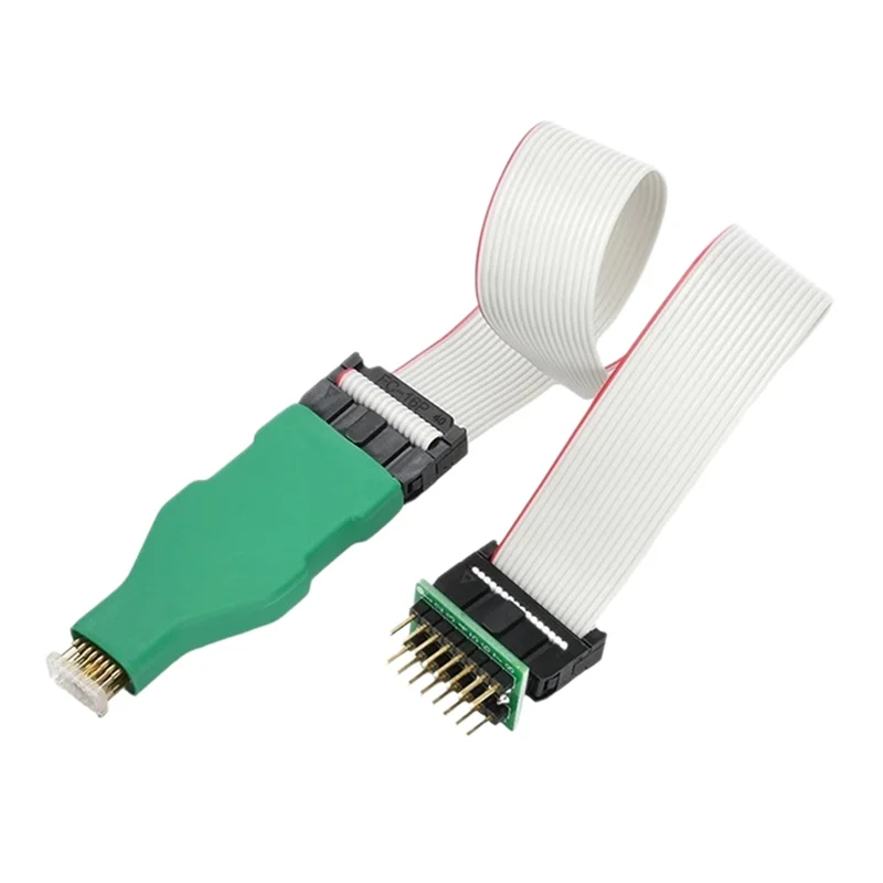 A13E-Abnehmbares Design Flexibles Kabel Chip Burn Write Probe Micro Chip Pogo Pins Download Line Programmer