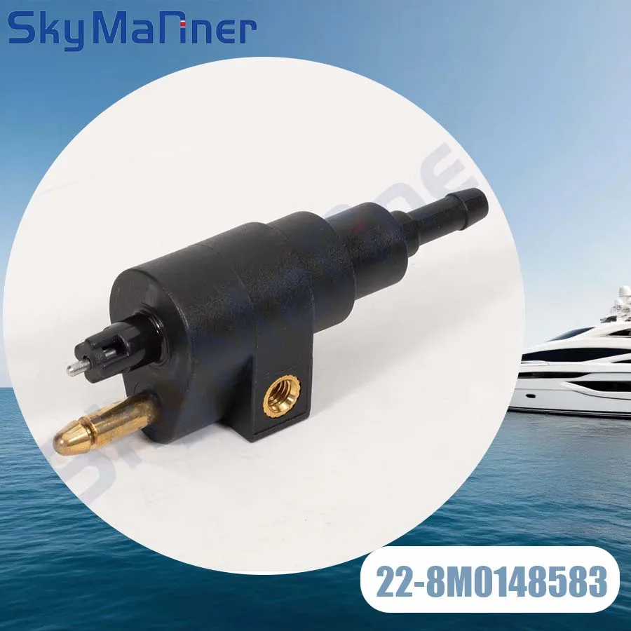 

22-8M0148583 Boat Engine Fuel Connector for Mercury Mariner Force 8M0182334 15781A5 816856T3 816856Q3 816856A3 15781A1 4HP-175HP