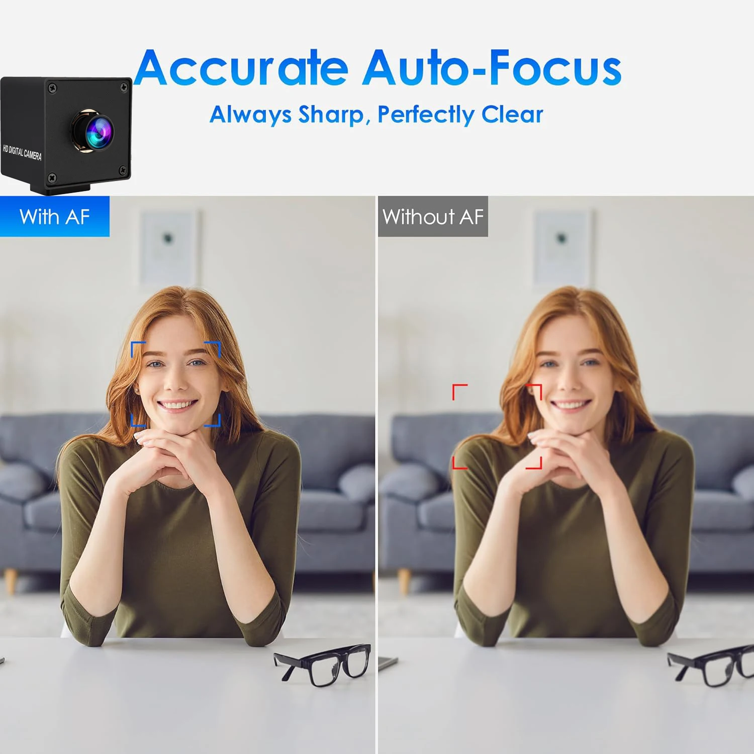ELP 120FPS 1080P Autofocus IMX577 12MP Camera for Computer Laptop Wide Angle 100 Degree UVC Camera 4K 30fps Lightburn Camera