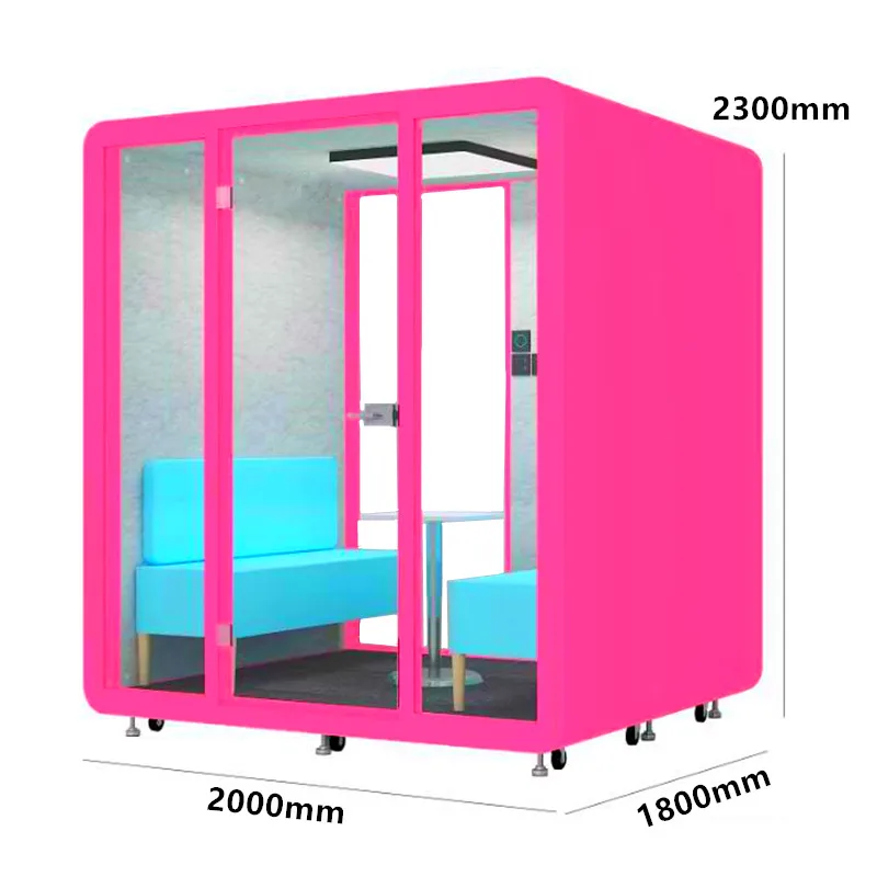 -For Company Using Soundproof Open Room Mini Karaoke Booth Sound Booth Door&
