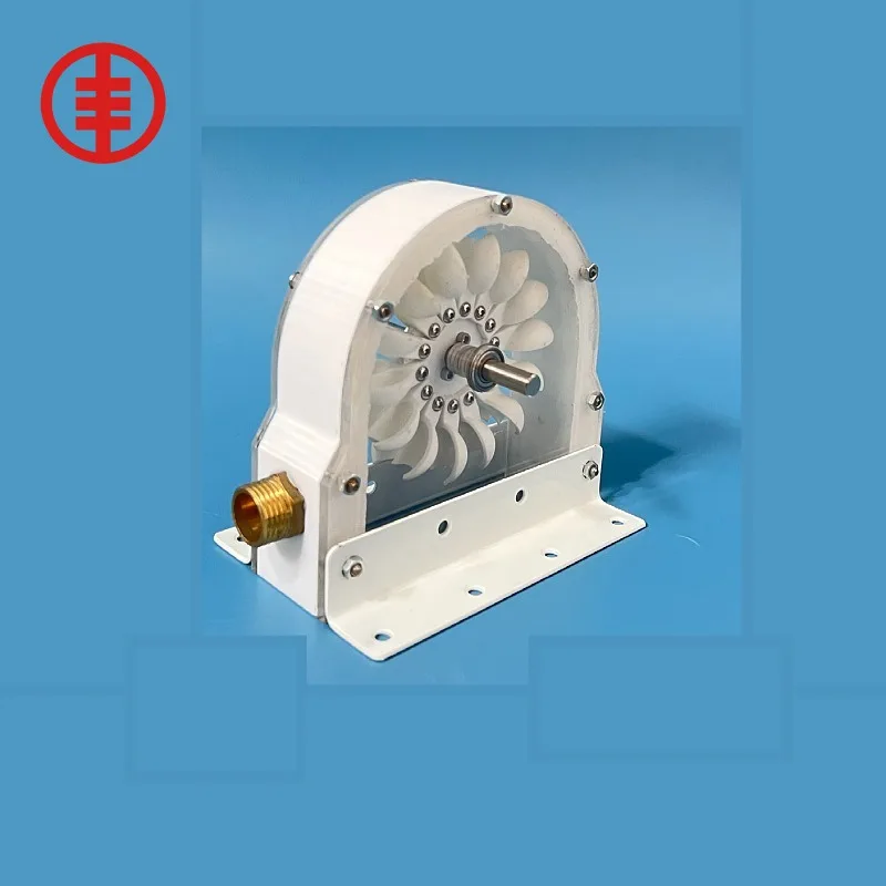 High Efficiency Pelton Water Turbine Impact Water Wheel Bucket Wheel Multi-purpose DIY Water Generator