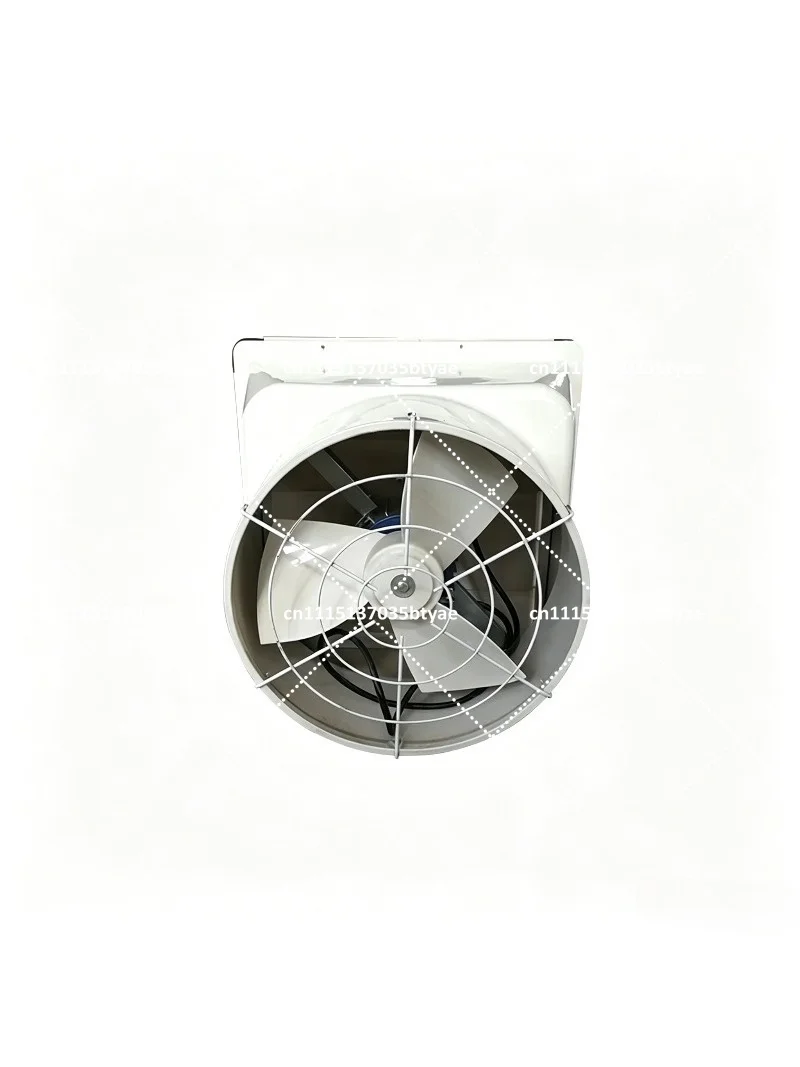 Industrial Exhaust Fan High Power and Powerful Ventilation Corrosion-resistant Exhaust Fan for Greenhouse Breeding FRP Negative