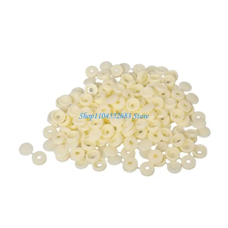 

Y6GD 100Pcs Plastic Screw Cap Cover Protective Cap Thickened Screw Decorative Cover