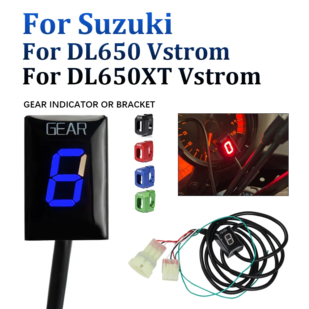 

Motorcycle Accessories Gear Indicator Counter Speed Display Meter For Suzuki DL650 Vstrom DL650XT Vstrom DL 650 XT 2018 2019