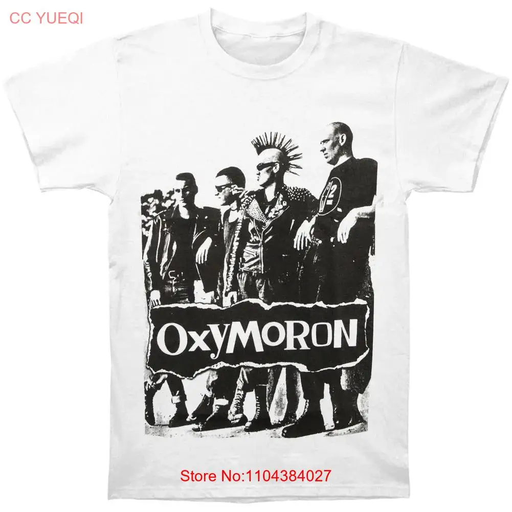 New Popular Oxymoron Band Gift For Fans White Shirt All Size Unisex HNG315 long sleeves