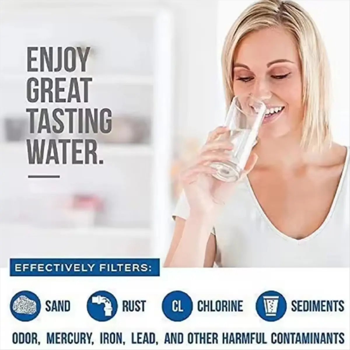 *A12R EPTWFU01 Refrigerator Carbon Filter Water and Ice Compatible Frigidaire Puresource Ultra II Purifier