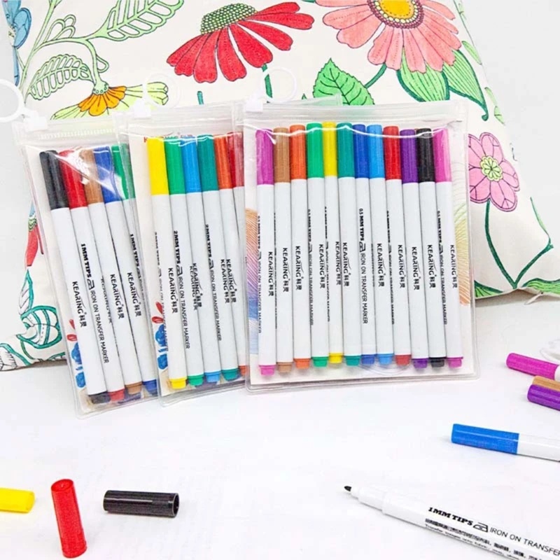 6/12pcs Sublimation Marker Pens for Cricut Maker 3/Maker/Explore 3/Air 2/Air Heat Transfer Ink Writing Drawing-Markers