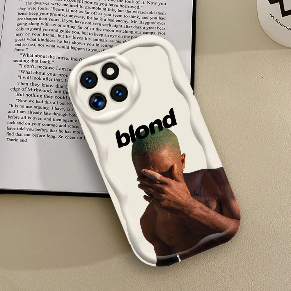 Frank Ocean Rapper Phone Case For Xiaomi Mi 14 12 11 Poco X6 X5 X4 X3 M6 M4 M3 F4 F3 Pro GT Nfc Lite C61 C31 3D Wave Cover Funda