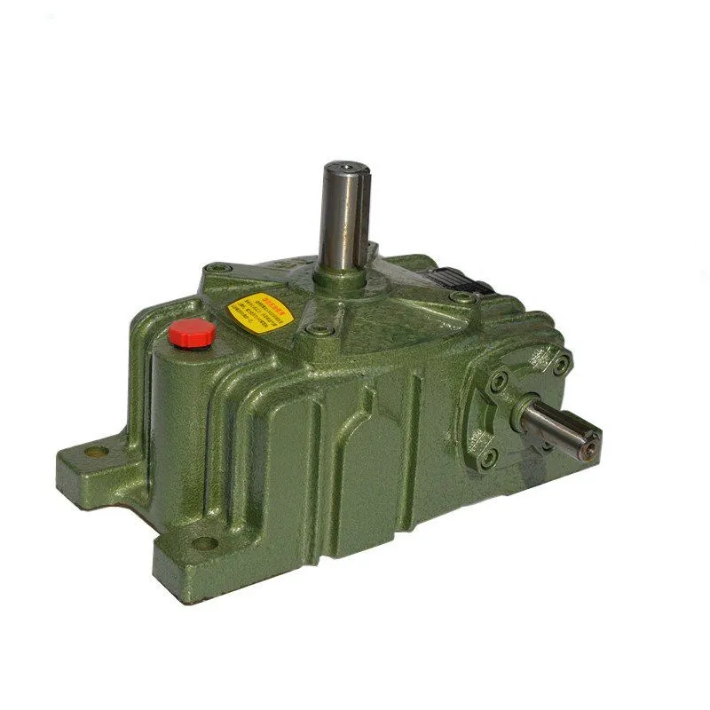 WPO horizontal worm gear box  WPA WPS vertical gear reducer with AC three phase motor transmission