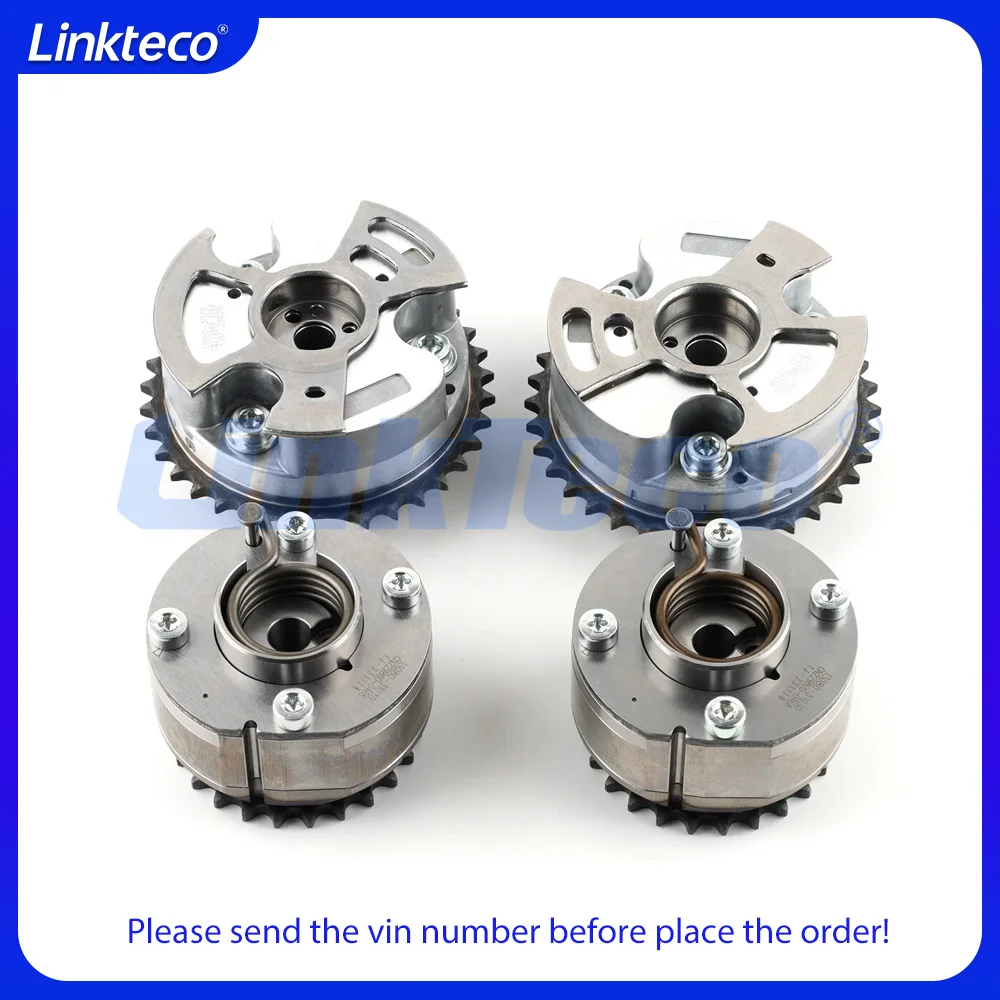 Timing Chain Kit 4X VVT Camshaft Sprocket For 2.5 3.0 3.5 L 05-17 Toyota Camry Avalon Sienna GS350 IS250 RAV4 Lexus ES350 RX350