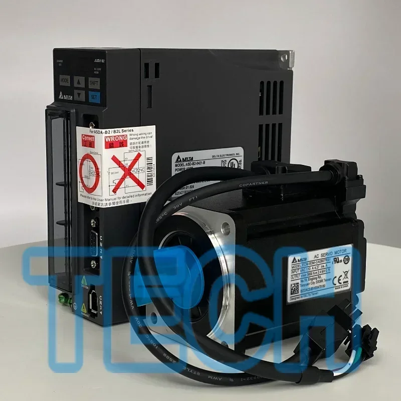 Original Delta Servo Motor Servo Drive 400W B2 Series ASD-B2-0421-B ECMA-C20604RS ECMA-C20604SS