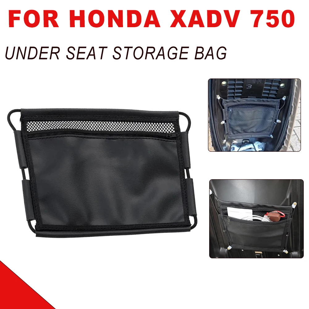 Motorcycle Seat Bag Seat Under Storage Pouch Bag Tool Bag For Honda XADV X-ADV 750 XADV750 ADV150 ADV160 ADV350 ADV XMAX NMAX